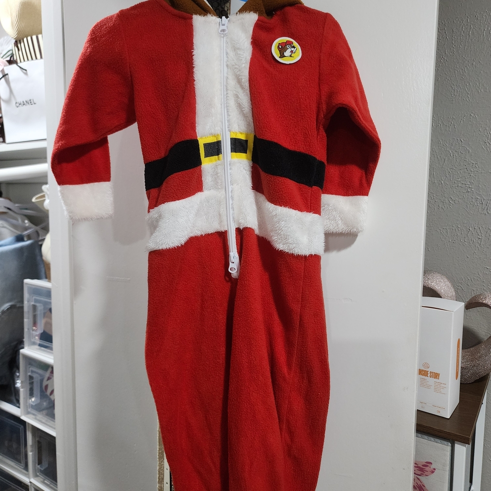 Buc-cee's Red and White Baby Onesie